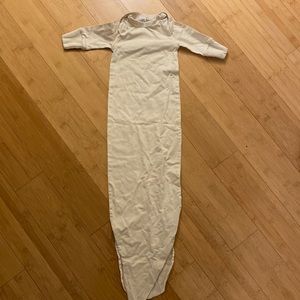 Colored Organics Infant Sleeper Gown - Natural